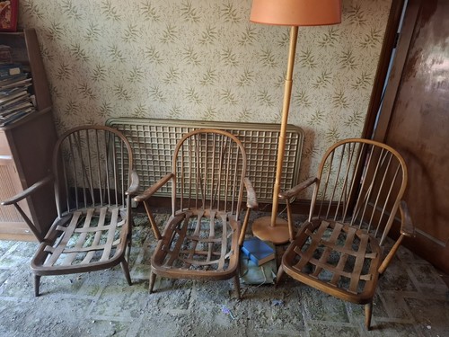 Joblot mid century - x3, ercol