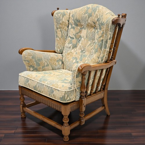 Ercol cloister wing back easy - cloister,