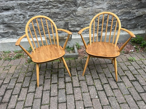 Pair vintage ercol - pair, of