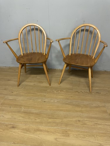 Pair ercol armchairs model - pair,