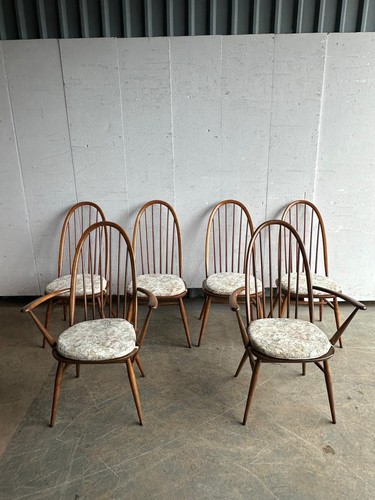 Set six ercol dining - six,