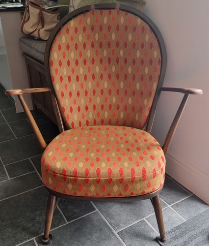 Ercol dark wood - x,