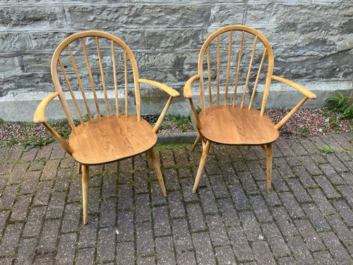 Pair vintage ercol - of,