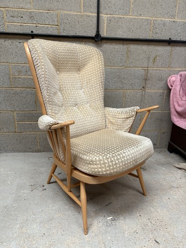 Ercol 1913 evergreen - evergreen, back
