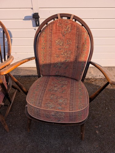 Nice pair ercol armchairs - pair,