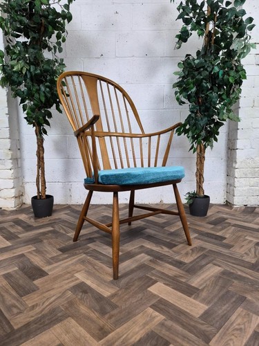 Vintage ercol chairmakers arm - chairmakers,