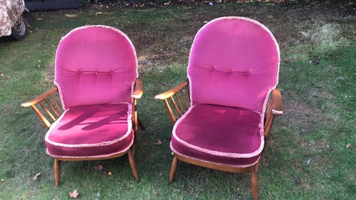 Ercol armchairs original - armchairs,