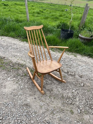 Vintage ercol rocking chair - vintage,